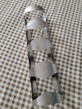 Retired IKEA VURM Stainless Steel Wall-Mounted Wine Rack